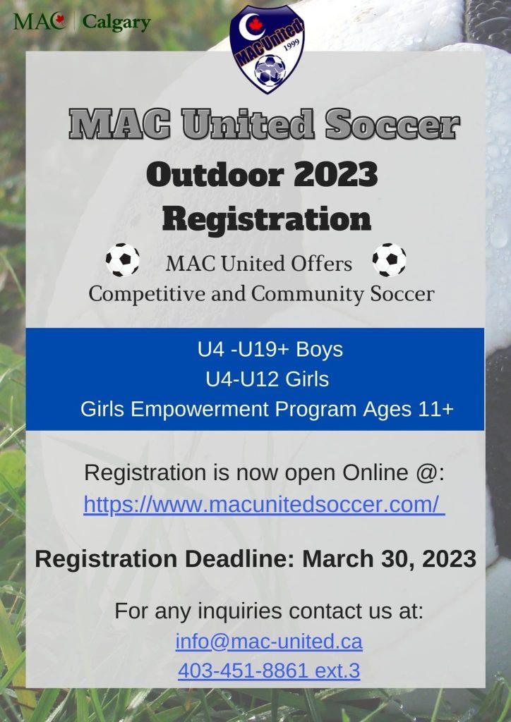 MAC United Registration Open!