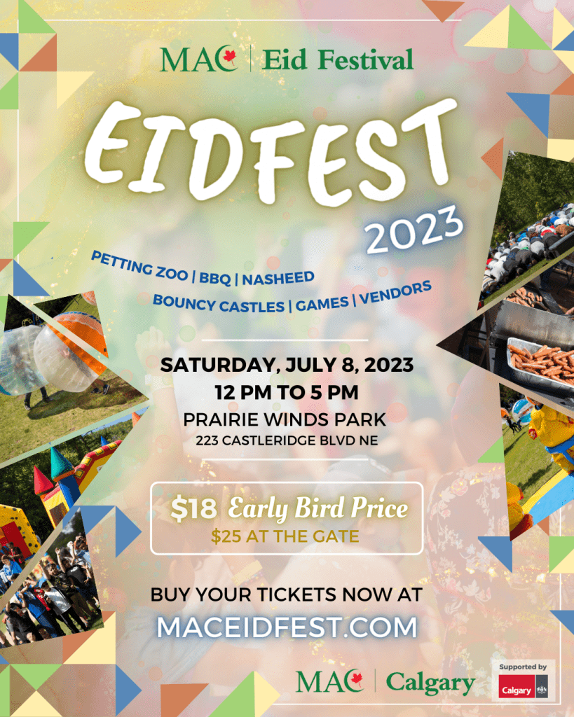 EidFest 2023 - Early Bird Discount