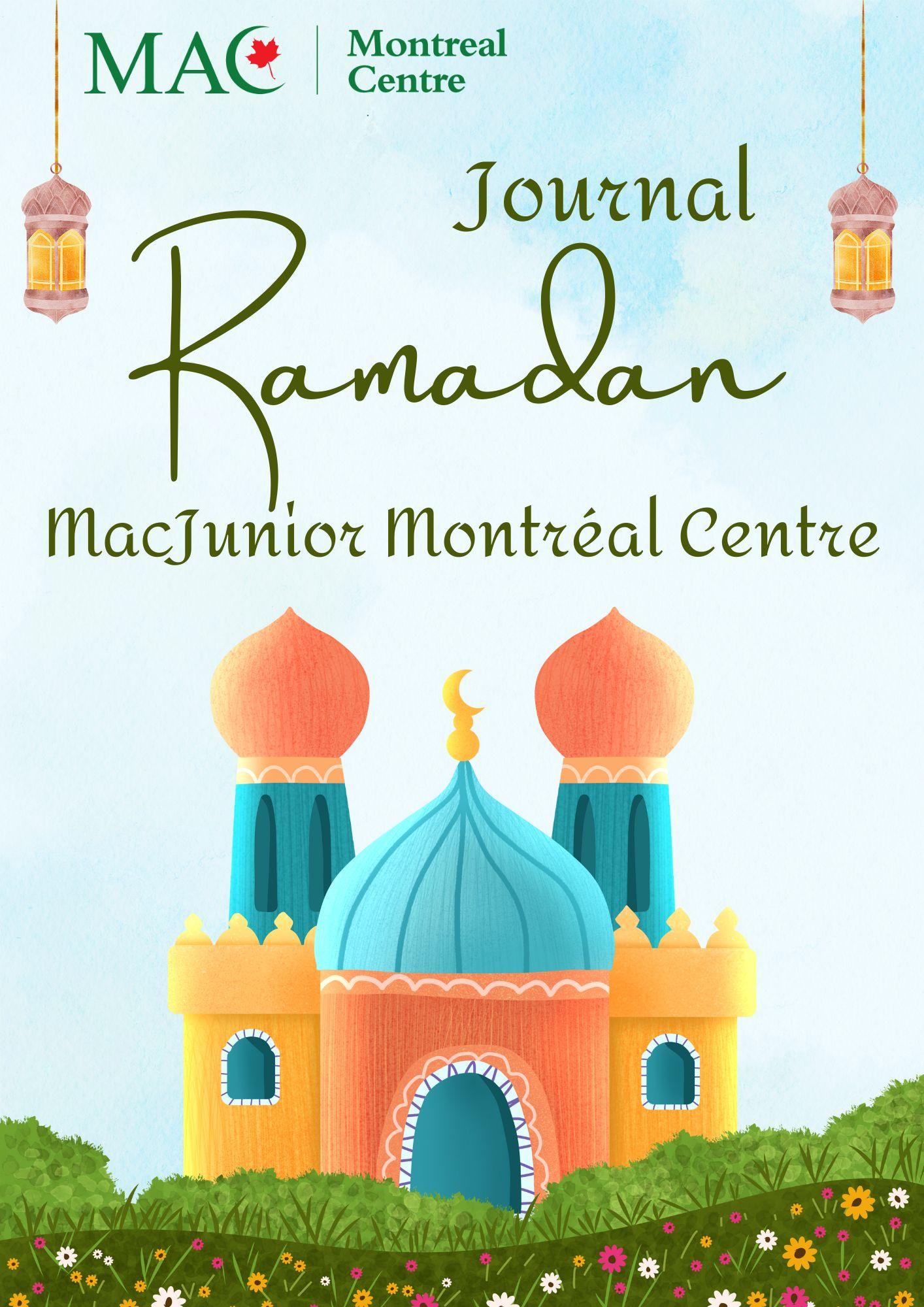 Journal Ramadan MAC Montreal Centre